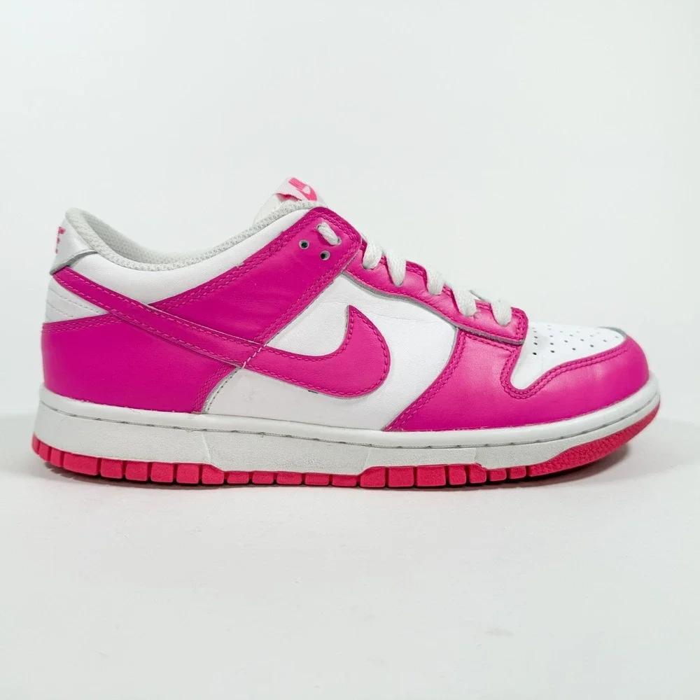 Nike Dunk Low GS Pink White FB9109-102 Youth 6Y Womens‎ 7.5 Sneakers
